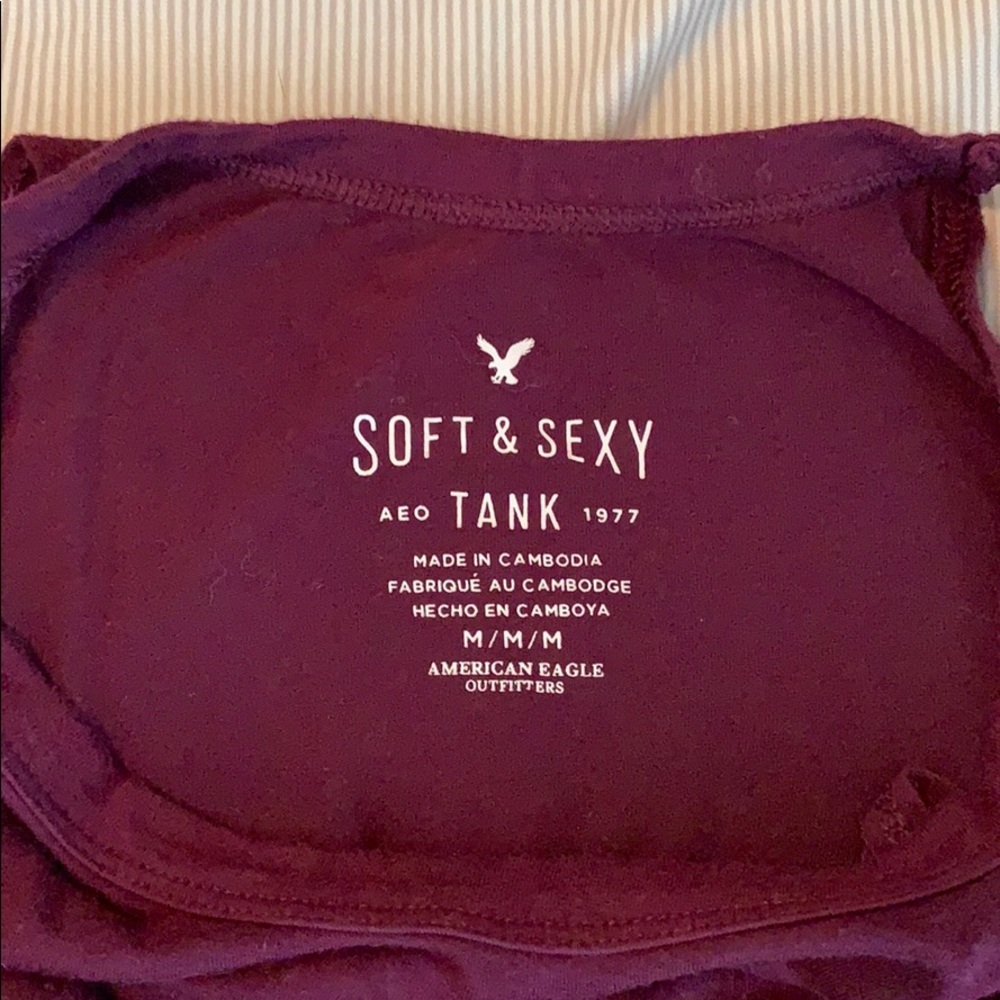 Tank top worm once in perfect condition